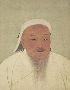 Portrait of Genghis Khan - Digitized by National Palace Museum; file is directly from Shuge, Public Domain.